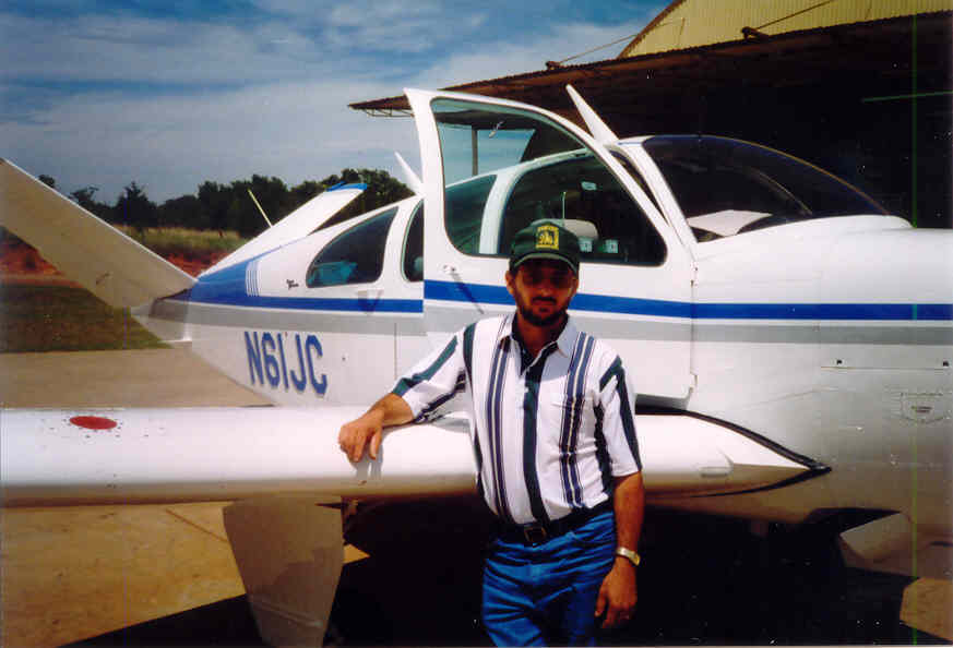 Glen Biggs with completed N61JC